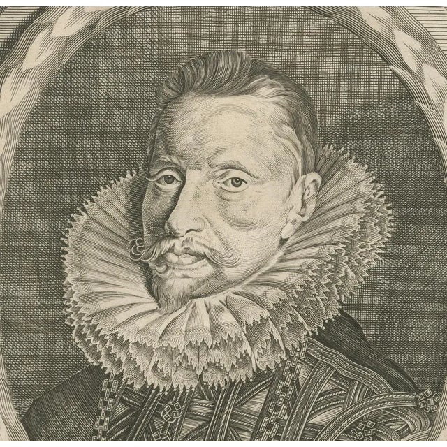 Houbraken, Archduke Albert of Austria, 1750, Engraving For Sale - Image 5 of 10