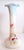 Lovely Tall Vintage Hand-Painted Porcelain Vase For Sale - Image 10 of 18