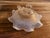 American Early 1900’s Vintage Ombre White Milk Glass Opalescent 9” Tri-Footed Serving Bowl/ Compote Dish/ Catch-All Bowl/ Fruit Bowl by Northwood Glass Co. For Sale - Image 3 of 4
