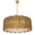 Contemporary- Modern Smoked-Fumè "Tropical" Chandelier Murano Glass by Simoeng. For Sale