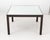 Contemporary Modern Mirrored Top Square Dining Table For Sale - Image 3 of 8