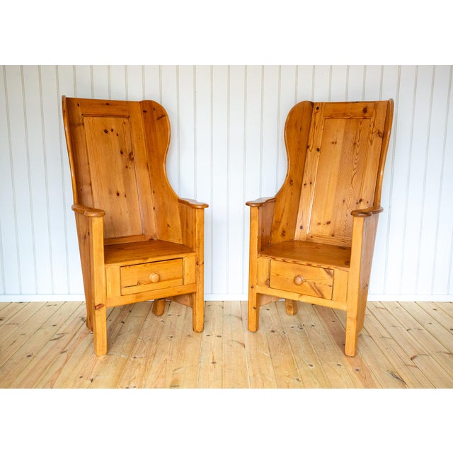 Rustic Farmhouse Armchairs, 1960s, Set of 2 For Sale - Image 15 of 18
