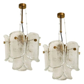 Pendant Lamp from Glashütte Limburg, 1979 For Sale