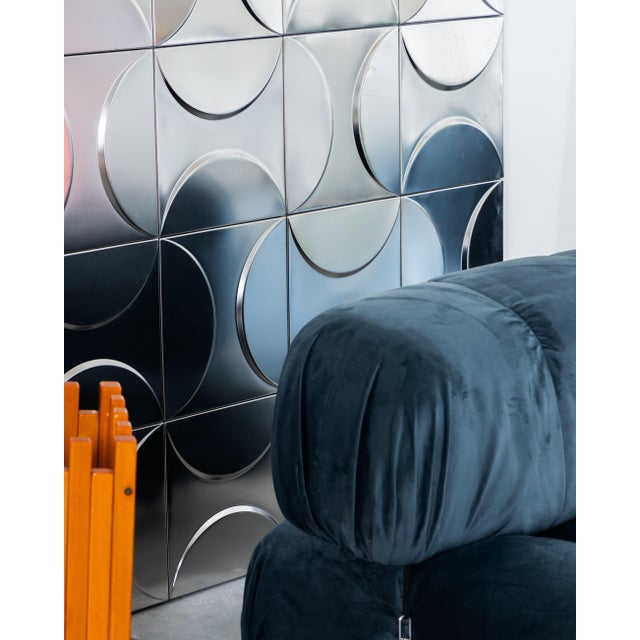 Large Decorative Panel, 1970, Aluminum For Sale - Image 3 of 13