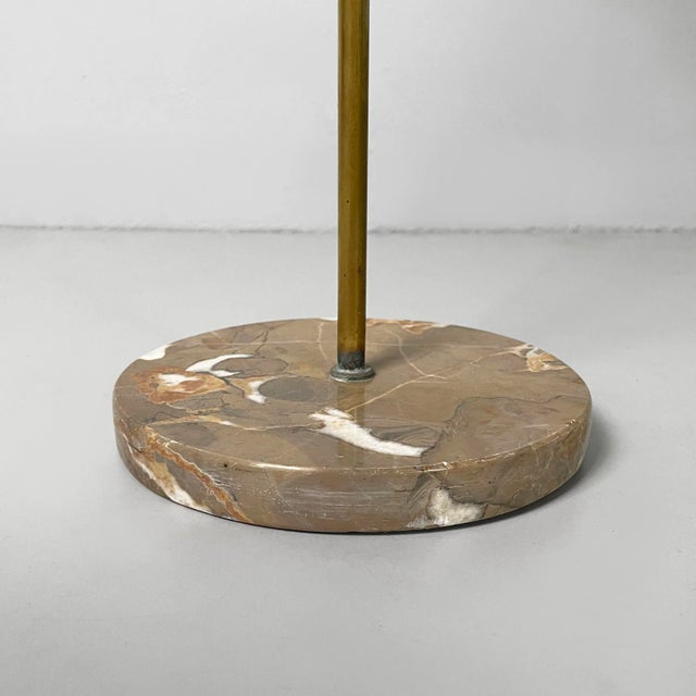 Mid-Century Modern Italian Ashtrays in Brass and Marble, 1950s, Set of 2 For Sale - Image 11 of 17