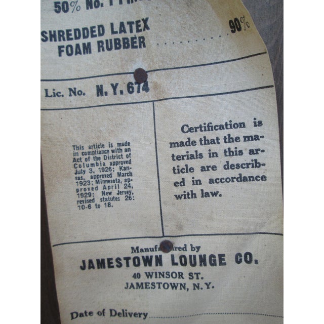 Mid 20th Century Dining Chair by Jack Van Der Molen for Jamestown Lounge Co For Sale - Image 15 of 15