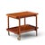 Poul Hundevad for Vamdrup Mid Century Danish Teak Expanding Bar Cart For Sale In Chicago - Image 6 of 10