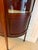 Antique Edwardian Mahogany Inlaid Bow-Ended Display Cabinet, 1900 For Sale - Image 6 of 15