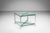 Two-Tier Glass Side Table with Aluminium Frame, 1970s For Sale - Image 4 of 13