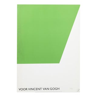 Homage to Van Gogh Poster after Ellsworth Kelly, 1990 For Sale