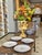 DESCRIPTION: This simplified Antico Deruta dinnerware is now available in a set of 4. It is characterized by a light gray...