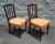 Assembled Set of Six Federal Style Mahogany Upholstered Dining Chairs For Sale - Image 10 of 12