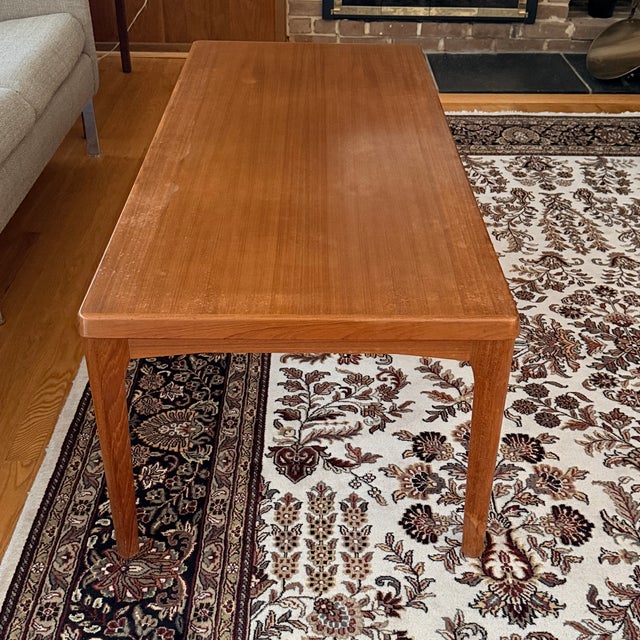Vejle Stole & Møbelfabrik Mid-Century Danish Teak Coffee Table, 1960s For Sale In Washington DC - Image 6 of 9