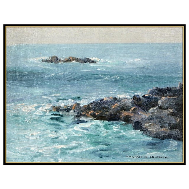 Message us to inquire about custom framing options! (Included for free with every purchase) The artwork here, "Coastal...