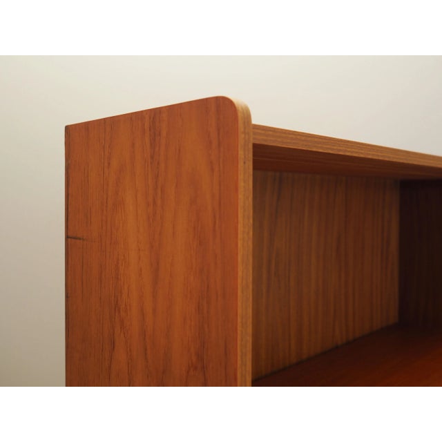 Wood Vintage Danish Teak Bookcase, 1960s For Sale - Image 7 of 18