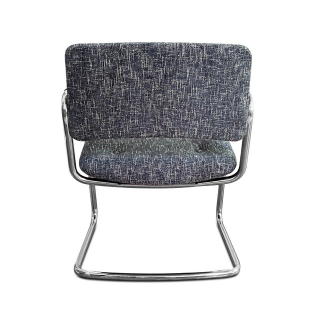 Steelcase Vintage Steelcase Custom Cantilever Chair For Sale - Image 4 of 11