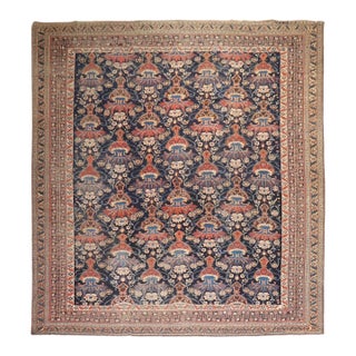 Antique Zabihi Collection Persian Afshar Rug - 12' x 15'5" For Sale