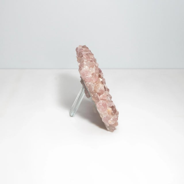 2020s Frame Large Horizontal Pink Quartz For Sale - Image 5 of 6