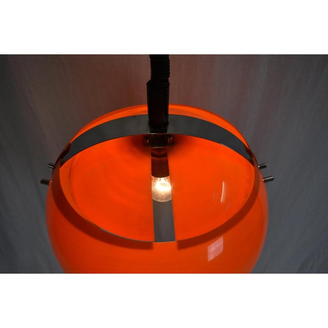 Plastic Mid-Century Pendant from Guzzini, 1970s For Sale - Image 7 of 15