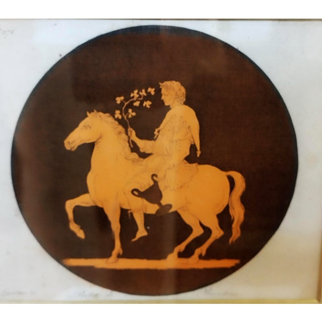 Jean-Baptiste-Claude-Richard De Saint-Non, Bacchus, 1781, Etching, Framed For Sale - Image 4 of 6