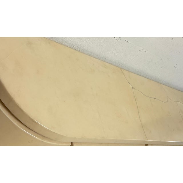 Monumental Karl Springer Goatskin Lacquer Credenza / Sideboard For Sale - Image 15 of 18