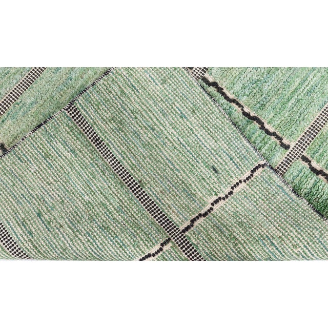 Textile Modern Swedish Pile Runner Fragment by Doris Leslie Blau For Sale - Image 7 of 7