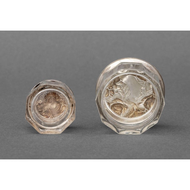 Sterling Silver & Cut Glass Vanity Accessories, 8 For Sale - Image 18 of 18