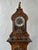 Wood Antique Italian Louis XV Style Marquetry & Bronze Pedestal Clock - C. 1920 (2-Piece Set) For Sale - Image 7 of 15