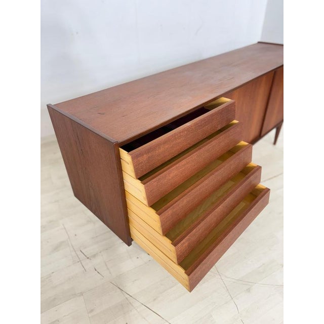 Mid-Century Modern Sideboard in Teak, 1960s For Sale - Image 4 of 18