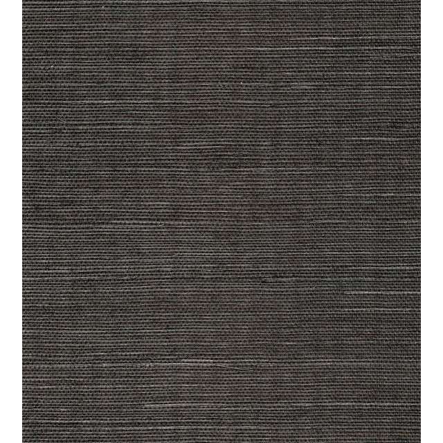 Contemporary The House of Scalamandre Organic Sisal Wallcovering, Espresso For Sale - Image 3 of 3