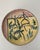 Modernist Ceramic Hand-Painted Plate from Mexico A playful dish that could be used as a catchall, as part of a plate wall,...