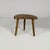Mid-Century Modern French Semicircular Table Stool in Wood, 1950s For Sale - Image 4 of 13