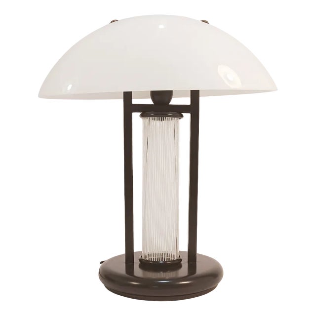 Italian Murano Glass Table Lamp in the style of Skipper and Pollux, 1980s For Sale