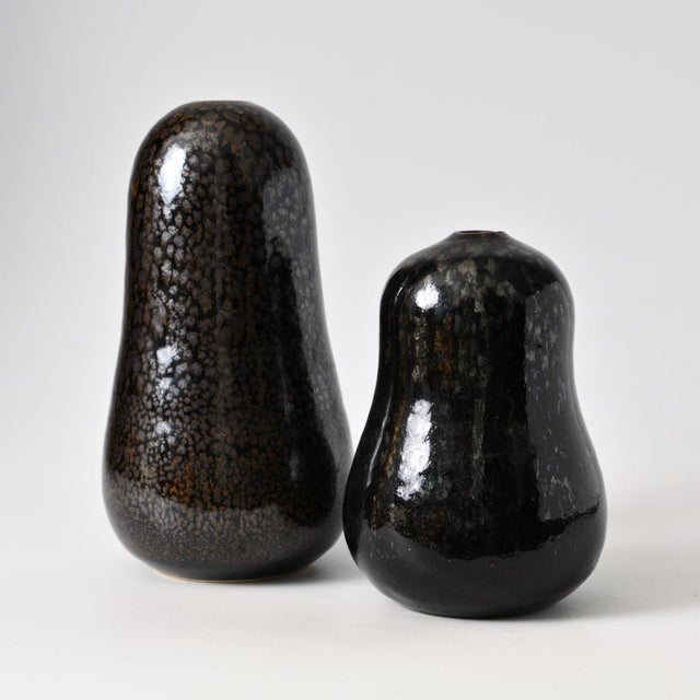 German Studio Pottery Vases from Horst Kerstan, 1978, Set of 2 For Sale - Image 11 of 11