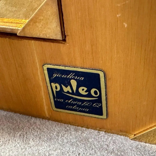 A 1970s High Quality Mid-Century Modern Brass and Skin Italian Picture Frame For Sale - Image 11 of 11