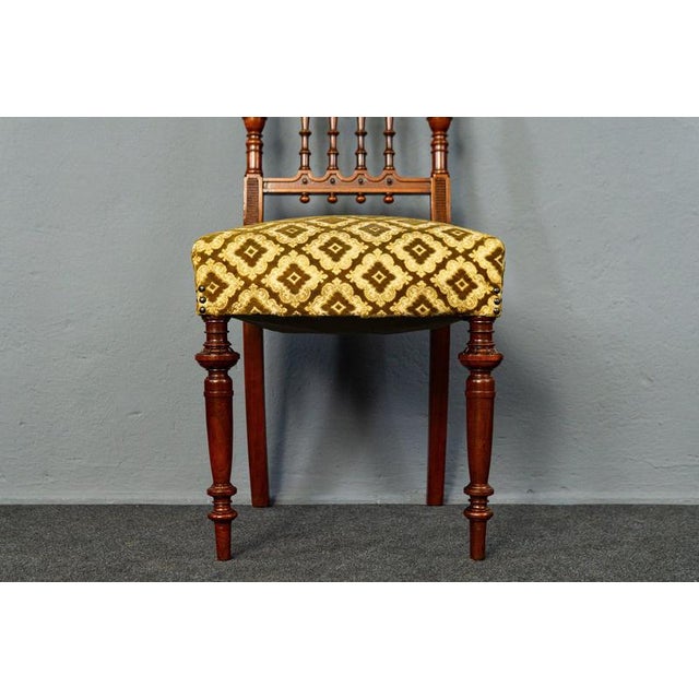 Wilhelminian Walnut Chairs, Set of 4 For Sale - Image 14 of 16