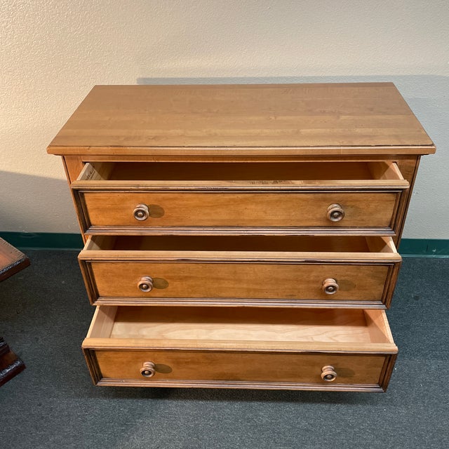 Ethan Allen New Country Reagon Three Drawer Dresser Chairish