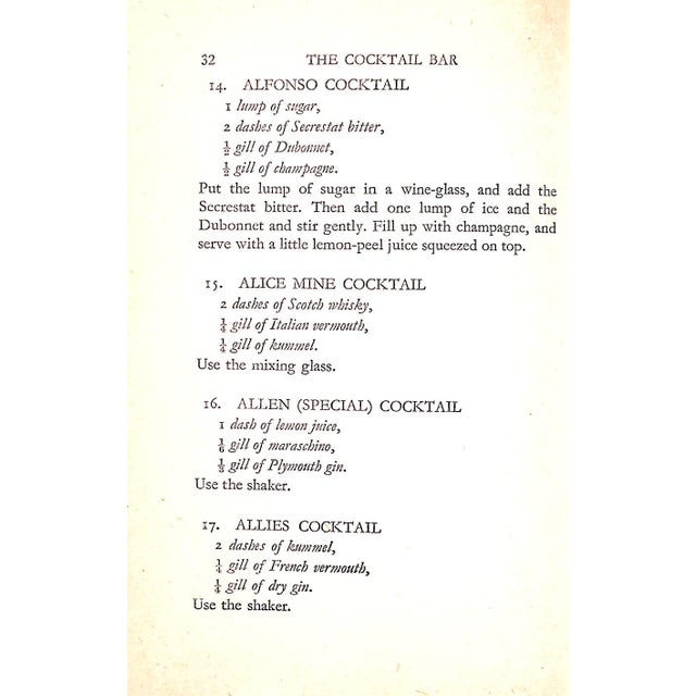 1950s "The Cocktail Bar" 1950 "Charles" For Sale - Image 5 of 11