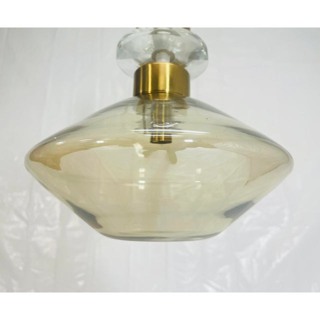 Metal Ballet B Pendant by Massimiliano Raggi for Sicis, Italy – Art Glass Light For Sale - Image 7 of 16