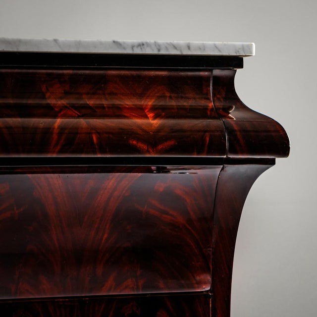 Empire Chest of Drawers in Mahogany, 1800s For Sale - Image 4 of 10
