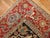Antique Navy Field Red Border Heriz Serapi Rug no. 10350 For Sale - Image 12 of 12