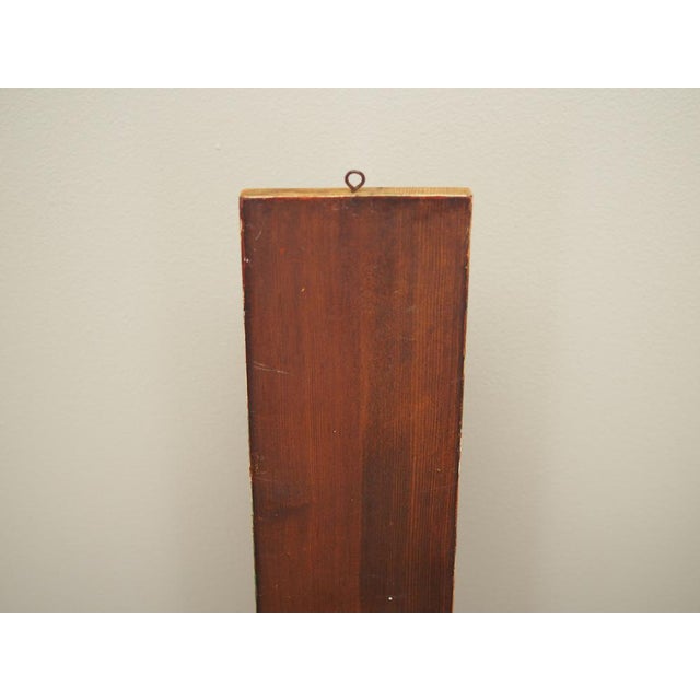 Brown Danish Wall Ornament, 1970s For Sale - Image 8 of 14