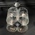 1970s Mid-Century Modern Hand-Blown Murano Mottled Glass & Nickel Chandelier by Mazzega For Sale - Image 17 of 18