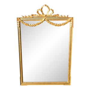 Baker Knapp & Tubbs Italian Giltwood Mirror in the Style of Louis XVI