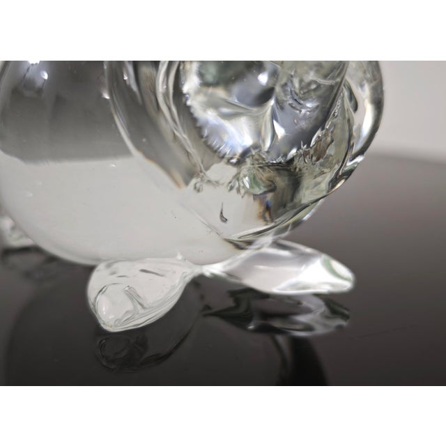 Mid-Century Murano Clear Glass Sculpture by Vincenzo Nason, Italy 1970 For Sale - Image 13 of 16