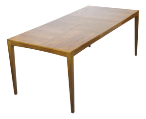 Mid-Century Extendable Dining Table in Walnut by Hartmut Lohmeyer for Wilkhahn, 1960s