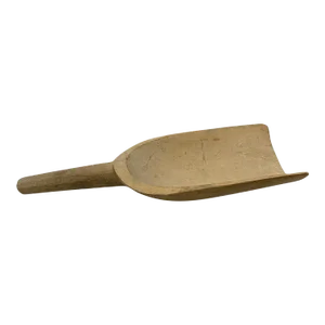 Vintage Wooden Grain Scoop