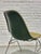 Vintage Herman Miller Eames Olive Green Upholstered Fiberglass Shell Chair – Stacking Wire Base, C. 1950's For Sale - Image 10 of 10