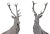 Patinated, Large, After Jules Moigniez, Marble Base, Bronze Stag Sculptures, Set of 2!! For Sale In Dallas - Image 6 of 10