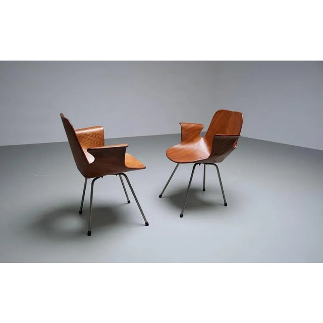 Set of Medea Armchairs by Vittorio Nobili for Fratelli Tagliabue, 1955 For Sale - Image 4 of 11